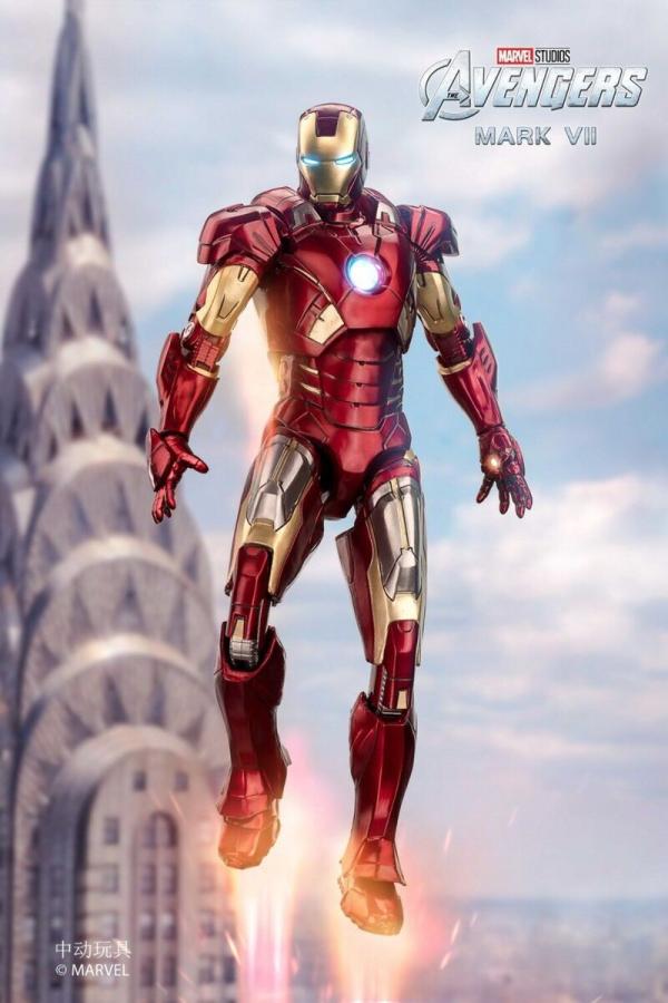 ZD Toys Iron Man Mark 07 Luminous Version