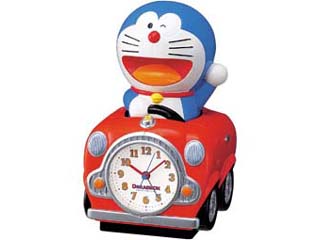 Doraemon Clock Figure