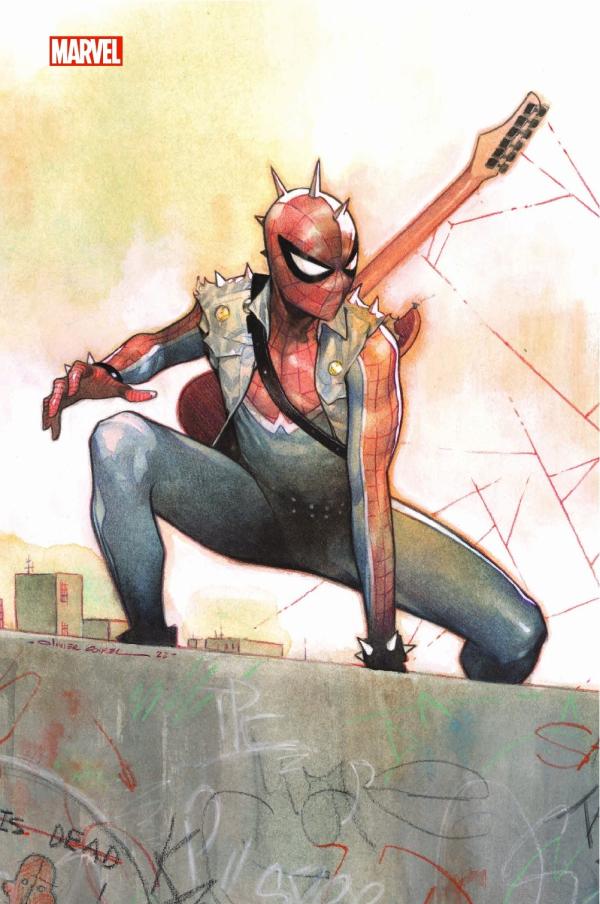 SPIDER-PUNK AUX ARMES ! ÉDITION SPÉCIALE PULP'S COMICS PLUS PRINT EXCLUSIF SIGNÉ PAR TAKASHI OKAZAKI