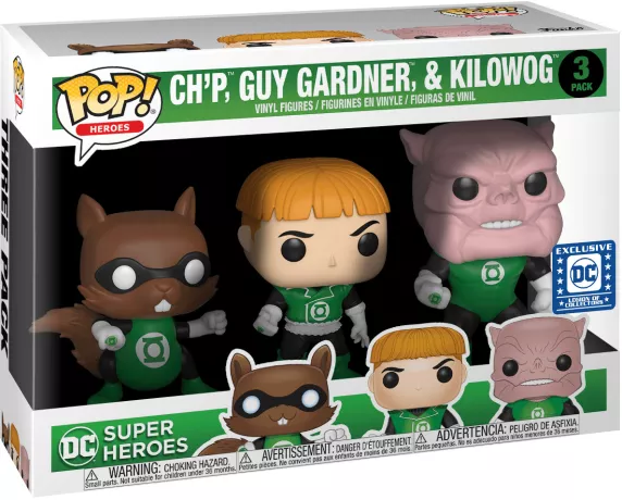 3-Pack Ch'p / Guy Gardner / Kilowog