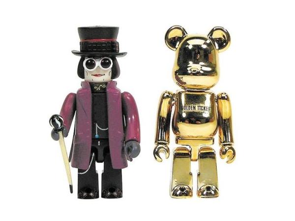 Kubrick / Bearbrick 2-Pack Charlie And The Chocolate Factory (boite abimée)