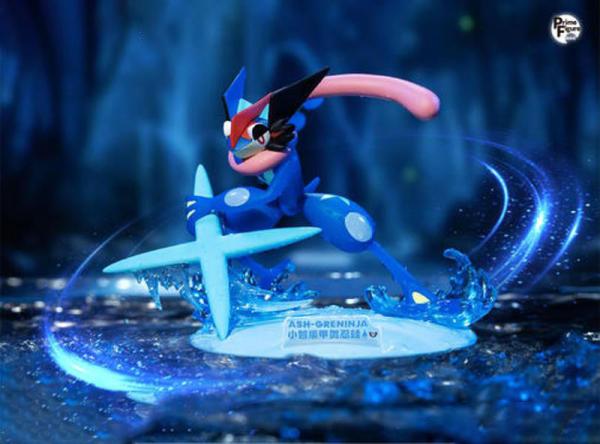 Pokemon Prime Figure Mini Ash-Greninja / Sacha-Nobi