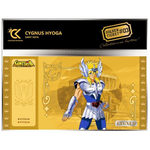 Golden Ticket Saint Seiya Cygnus Hyoga