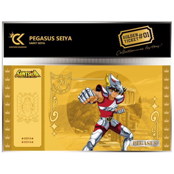 Golden Ticket Saint Seiya Pegasus Seiya