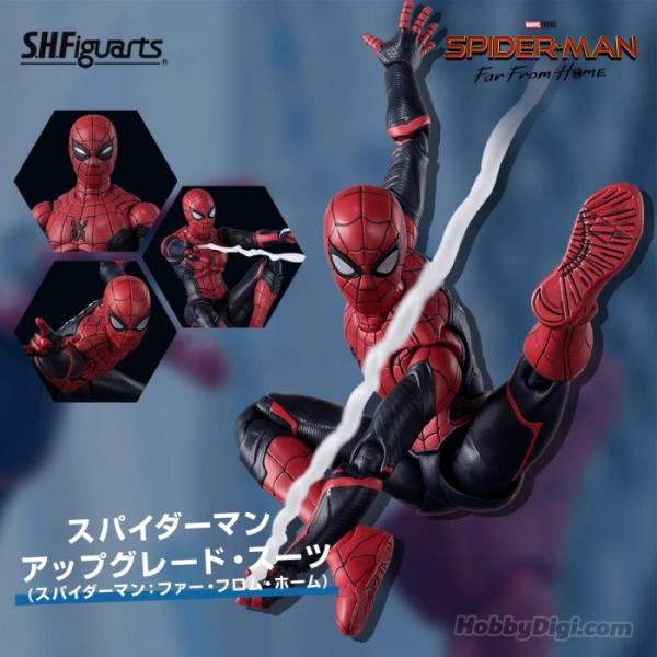 S.H Figuarts Spider Man Upgraded Suite Far From Home