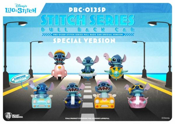 Blind Box Lilo & Stitch Pull Back Car series