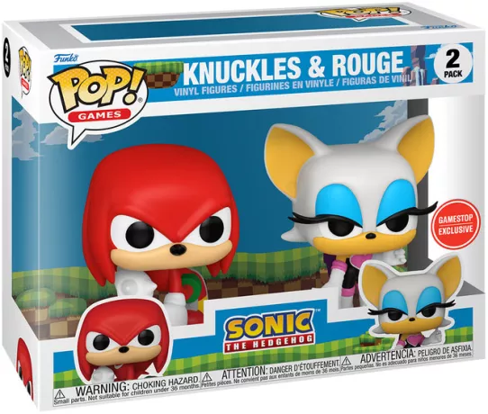 Knuckles & Rouge 2 Pack