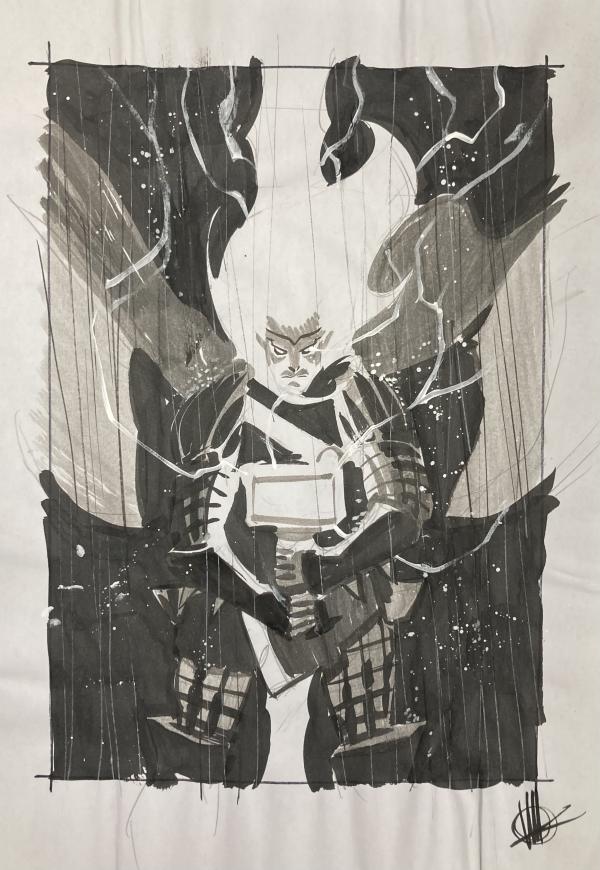 THOR COVER LAYOUT ORIGINAL BY MATTEO SCALERA