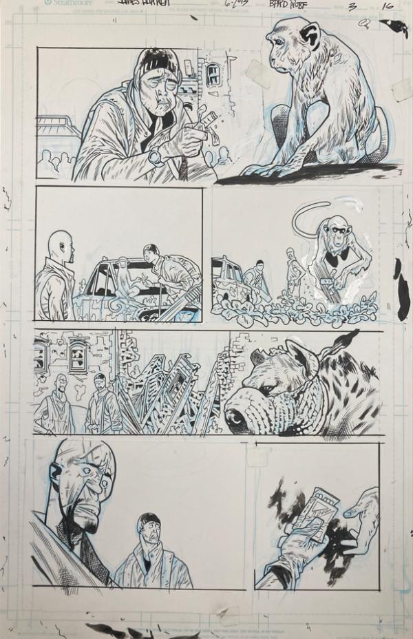 BPRD ISSUE 117 PAGE 16 ORIGINAL BY JAMES HARREN