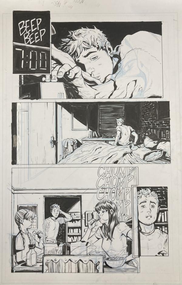 AMAZING SPIDER MAN RENEW YOUR VOWS ORIGINAL ISSUE 8 PAGE 19 BY RYAN STEGMAN