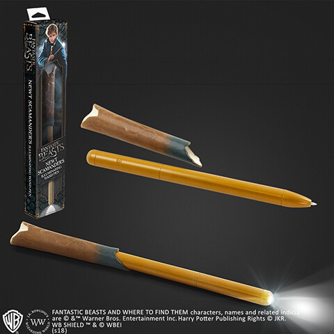 Baguette De Newt Scamander's Illuminating Wand Pen