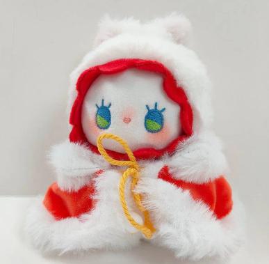 Emma Cotton Plush Toy Red (10 Cm)