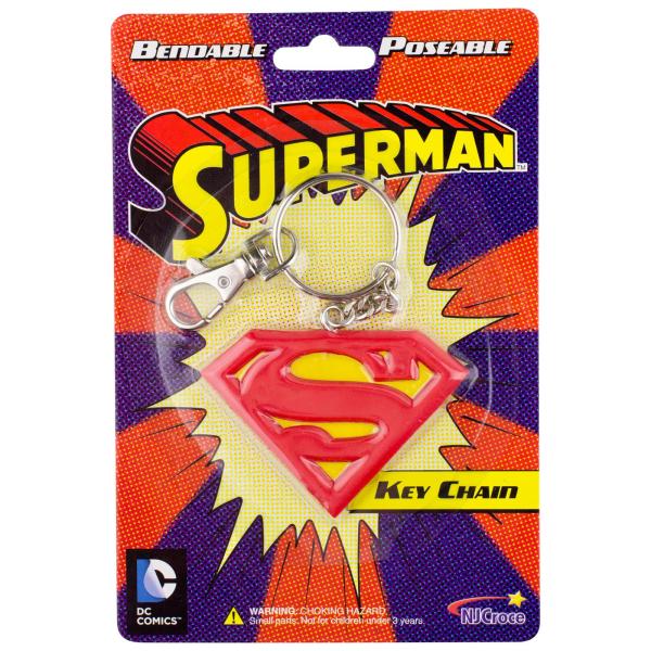 Superman Bendable Key Chain