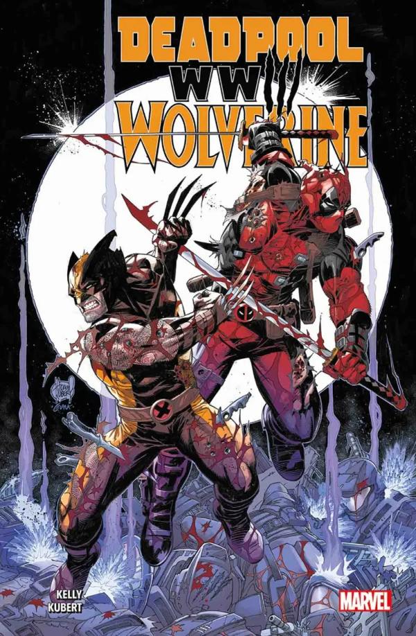 DEADPOOL & WOLVERINE WWIII PLUS PRINT EXCLUSIF SIGNÉ PAR ADAM KUBERT