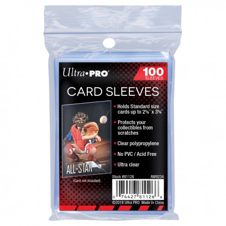 Ultra Pro Card Sleeves x100