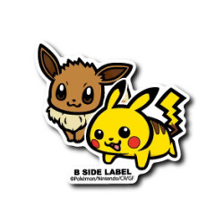 Evoli Et Pikachu / Eevee And Pikachu Sticker