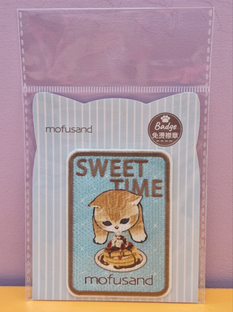 Sticker Brodé Mofusand Sweet Time