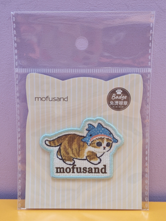 Sticker Brodé Mofusand Shark Whale Kitty