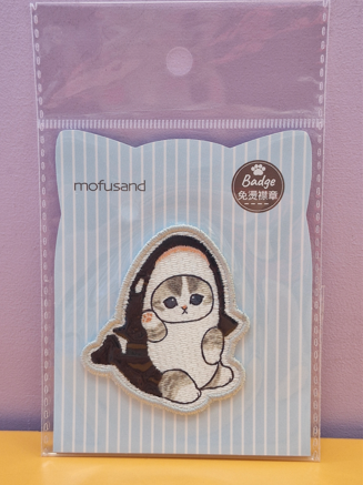 Sticker Brodé Mofusand Orcat