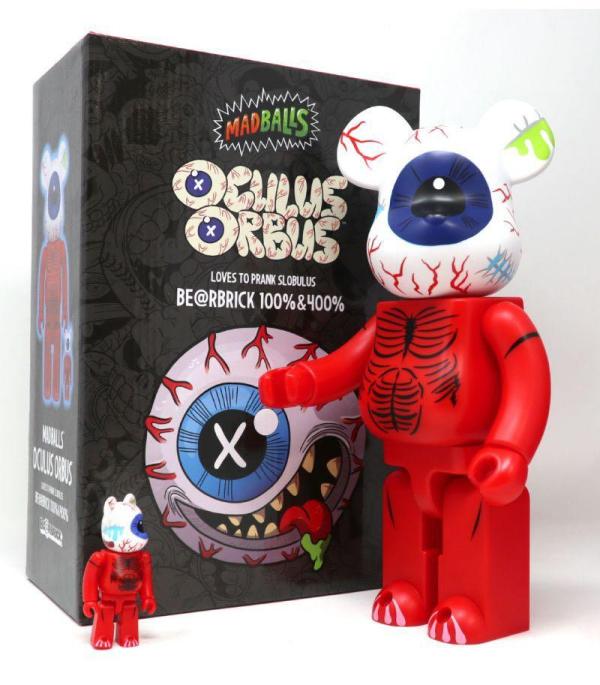 Bearbrick x Madballs Oculus Orbus (100% & 400%)