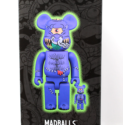 Bearbrick x Madballs Horn Head (100% & 400%)