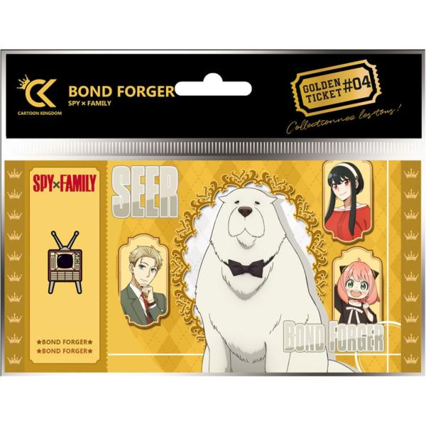 Golden Ticket Spy x Family Bond Forger #04