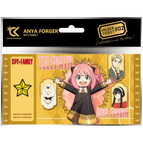 Golden Ticket Spy x Family Anya Forger #02