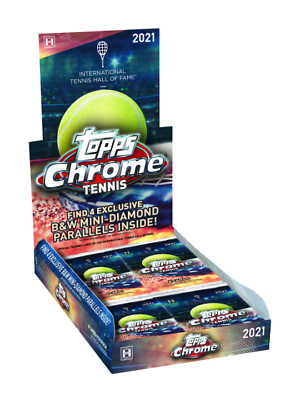 Topps 2021 Tennis Chrome Lite Booster Pack