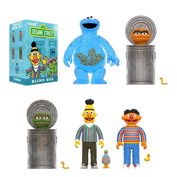 Super7 Blind Box 123 Sesame Street