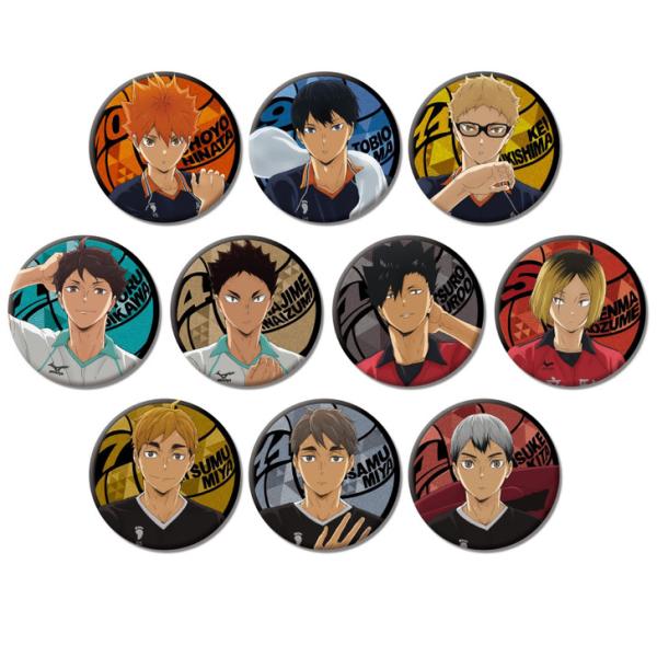 Laminated Button Badge Collection Haikyu!!