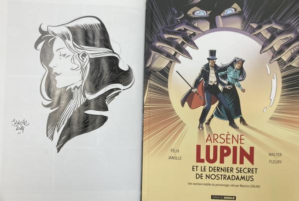 ARSENE LUPIN ET LE DERNIER SECRET DE NOSTRADAMUS DÉDICACÉ N°4