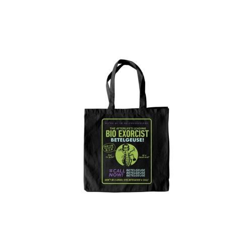 Totebag Beetlejuice , Bio Exorcist