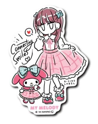 Connecting Smiles My Melody Sticker