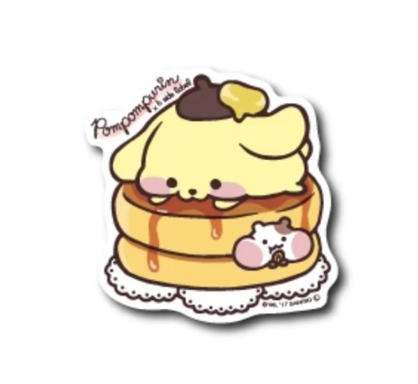 Pompompurin Pancakes Sticker