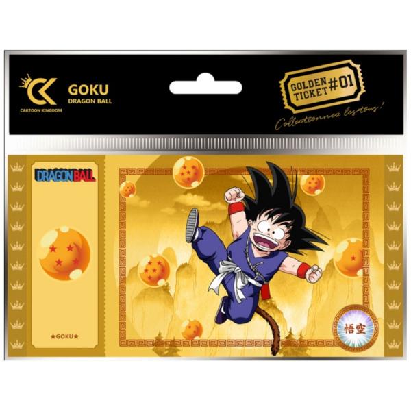 Golden Ticket Goku Dragon Ball