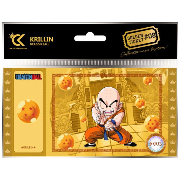 Golden Ticket Krillin Dragon Ball