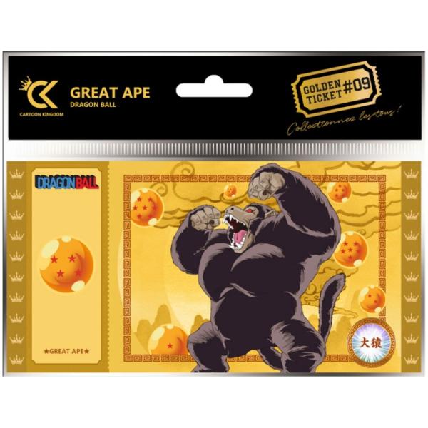 Golden Ticket Great Ape Dragon Ball