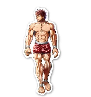 Baki Hanma Sticker