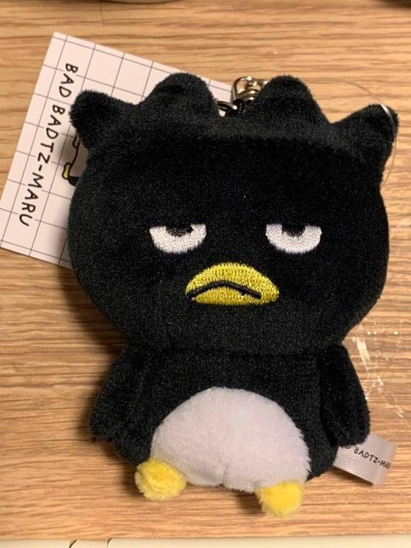 Keychain Plush Sanrio Bad Badtz-Maru