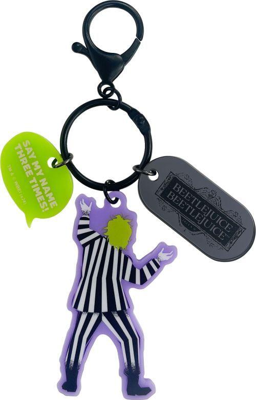 Acrylic Key Ring Beetlejuice