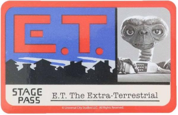 Stage Pass E.T The Extra-Terrestrial Sticker