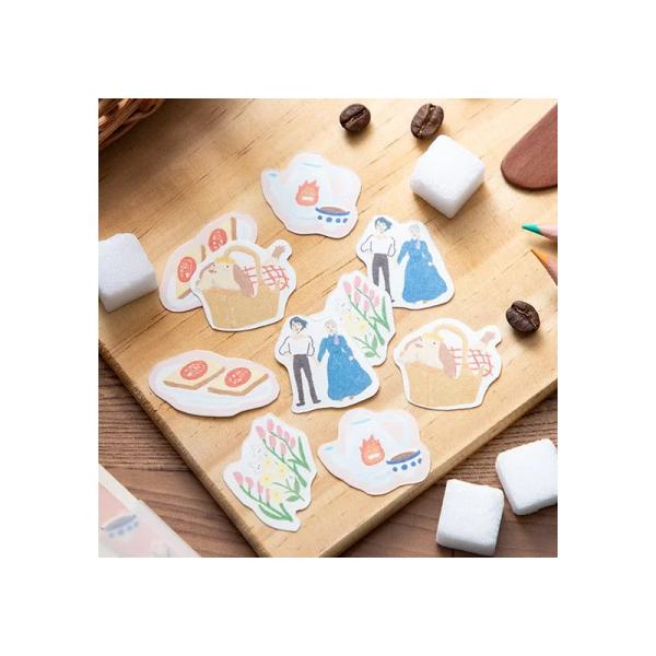 SET STICKERS HOWL'S MOVING CASTLE (BREAK TIME)