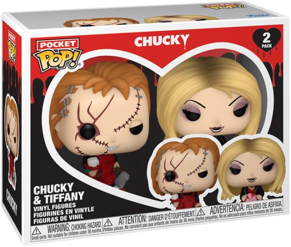 Pocket Pop! 2-Pack Chucky & Tiffany