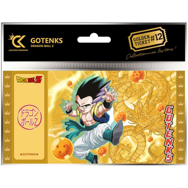 GOLDEN TICKET Dragon Ball Z Gotenks