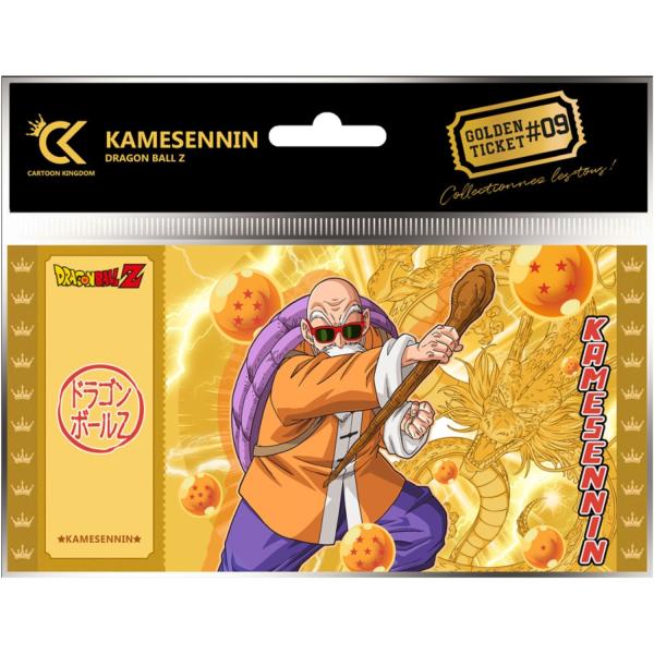 GOLDEN TICKET Dragon Ball Z Kamesennin