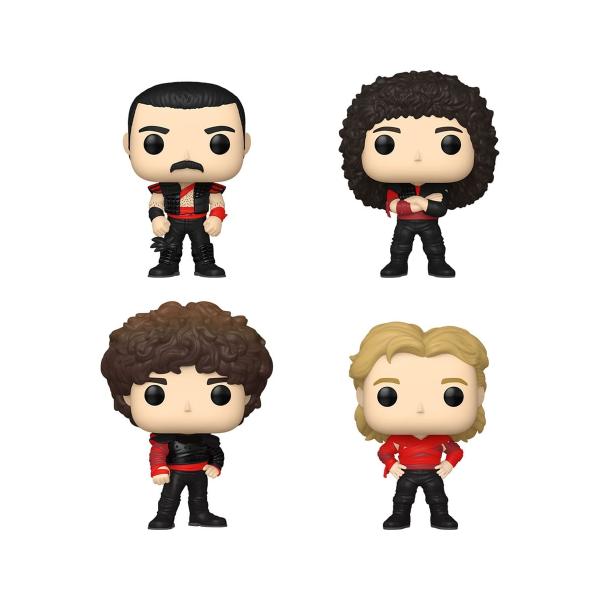 4-Pack Freddie Mercury / Brian May / John Deacon / Roger Taylor