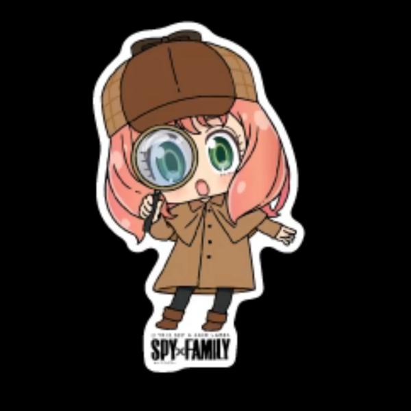 Sticker Detective Anya Forger