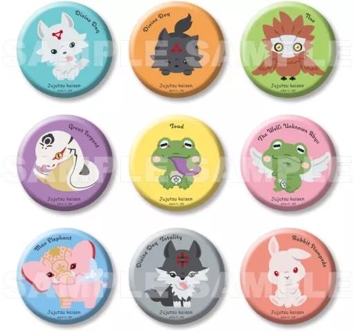Jujutsu Kaisen Megumi's Pet Mystery Badges