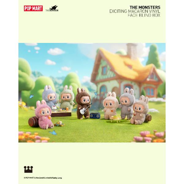 POP MART X THE MONSTERS LABUBU EXCITING MACARON
