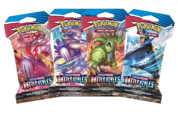 BOOSTER POKEMON ANGLAIS BATTLE STYLES
